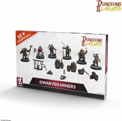 Immagine prodotto di DUNGEONS & LASERS Minatori nanici