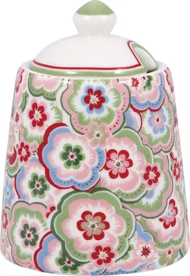 Produktbild von Greengate Selma Zuckerdose pale pink 10 cm