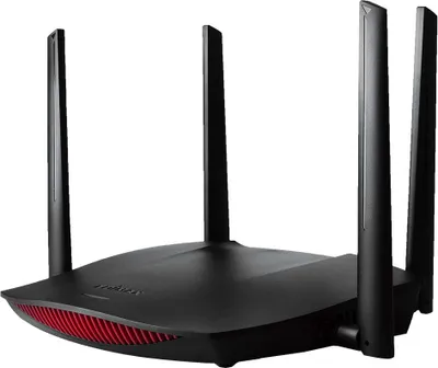 Immagine prodotto di Edimax RG21S - Wi-Fi 5 (802.11ac) - Dual-band (2,4 GHz/5 GHz) - Porta Ethernet integrata - Nero - Router da tavolo