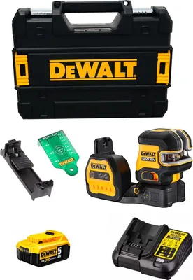 Immagine prodotto di Autolivellante DeWALT DCE088NG18P1T (1 x 5,0 Ah + DCB107 + TSTAK II)