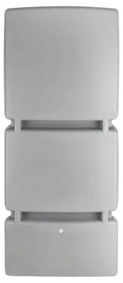Produktbild von FLORANTIA Regentonne eckig Jumbo 800 liter platin