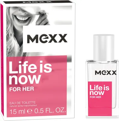 Zdjęcie produktu dla Mexx Life is Now for Her Woda toaletowa, 15ml
