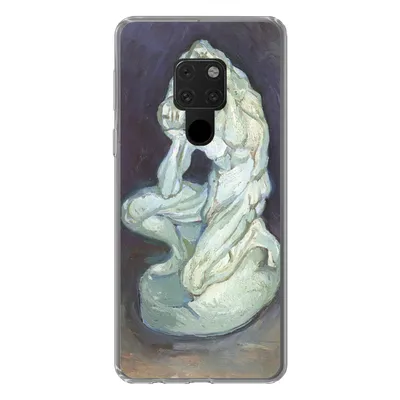 Produktbild von MuchoWow® Handyhülle Schutzhülle Hülle für Huawei P40 Lite Gipsskulptur eines knienden Mannes - Vincent van Gogh Silikon Softcase Handy Hülle - Handy