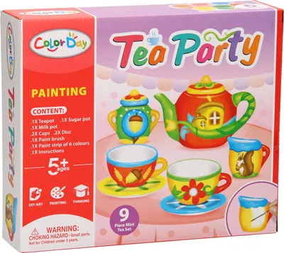 Productafbeelding van Verf je eigen theeservies