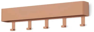 Garderobenhaken Hakenleiste DAX PLAY 5 Clay Terra Spinder Design