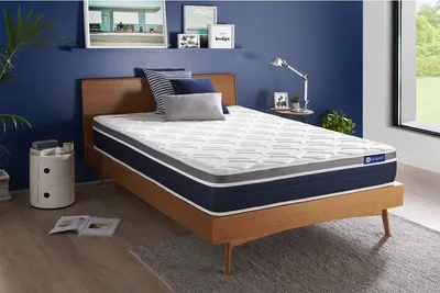 Image de Matelas Actiflex confort 133x183cm, ressorts ensachés et mousse à mémoire de forme, degré de fermeté 3, hauteur :26 cm, 7 zones de confort