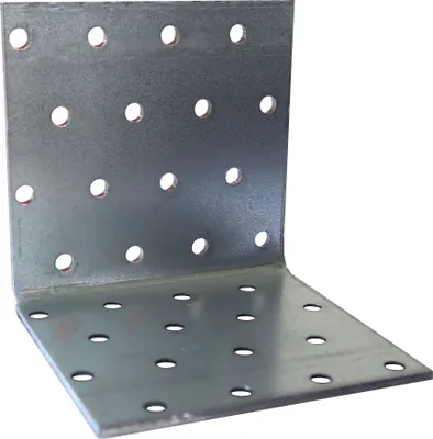 Produktbild von Lochplattenwinkel vz  80 x 80 x 80 x 2,5 mm