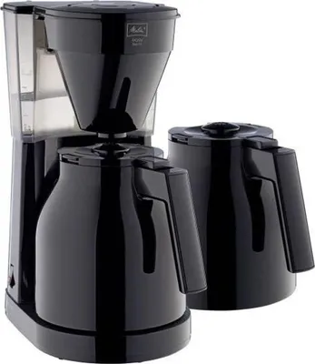 Produktbild von Filterkaffeemaschine Melitta Easy Therm II, 1050 W, Isolierkanne, 2 Kannen, Schwarz