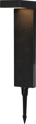 Produktbild von LED Solar Wegeleuchte Vicini, ca. 10x38 cm, warmweiße LED,