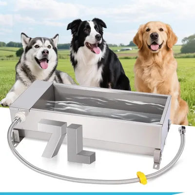 Immagine prodotto di Solidchoice - Abbeveratoio automatico in acciaio inossidabile per animali domestici