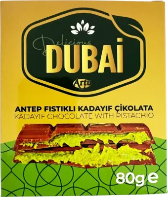 Produktbild von Artu Delicious Dubai Schokolade 80g