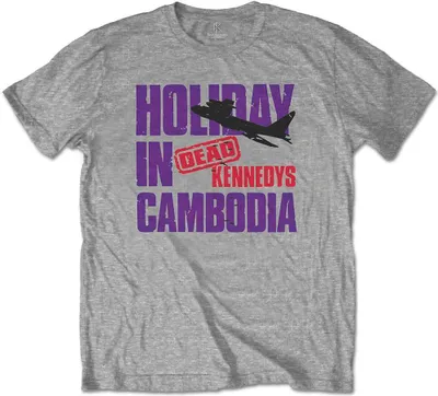 Produktbild von Dead Kennedys Holiday Plane Grey M T-Shirt