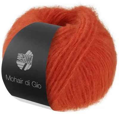 Produktbild von Lana Grossa - Mohair di Gio 0006 orangerot