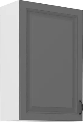 Immagine prodotto di Armadietto superiore alto SOPHIA - larghezza 60 cm, grigio / bianco