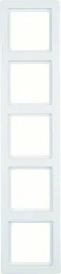 Produktbild von Berker 10156089 - Weiß - Schraubenlos - Berker - 1 Stück(e)