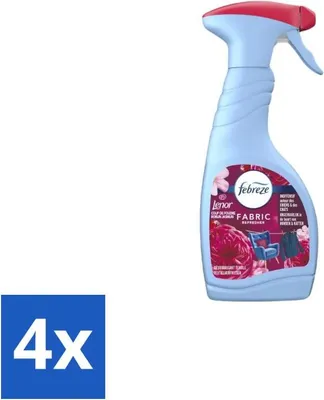 Produktbild von Febreze – Textilspray – Rubin-Jasmin – 500 ml - Vorteilspack - 4 Stücke