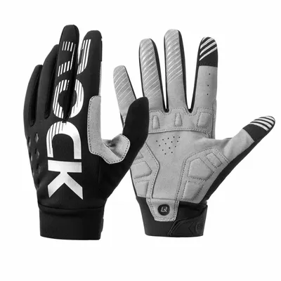 Immagine prodotto di ROCKBROS guanti da bici a dita piene autunno SBR touchscreen taglia S
