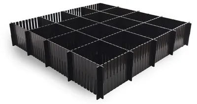 Obrázek produktu pro Omgoods - 40 kusů, rozdělovače do zásuvek, rozměry 38 x 7 cm - Nastavitelný organizér pro oblečení a doplňky