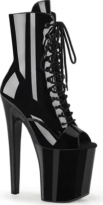 Produktbild von XTREME-1021 Damen Booties von Pleaser, Schwarz EU 40, US 10