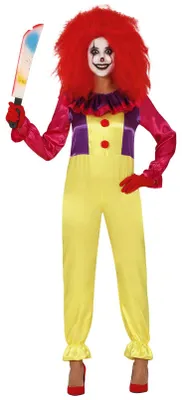 Produktbild von Clown Kostüm für Damen, Größe:L