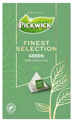 Produktbild von Pickwick Finest Selection Grüner Tee, 25 Beutel, 50 g, Aromatisch & Hochwertig