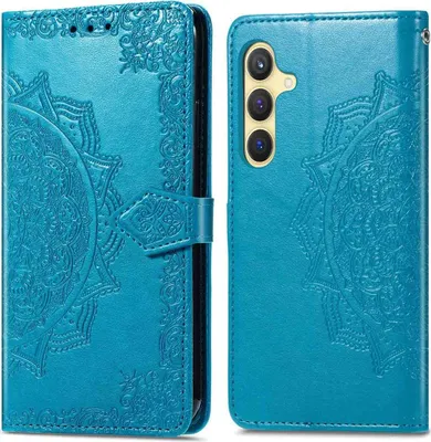 Produktbild von imoshion Mandala Klapphülle Samsung Galaxy S24 Plus - Türkis