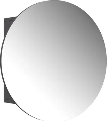 Produktbild von Badspiegelschrank Vicco Loki Anthrazit 60 x 60 cm mit 2 Fächern, Model 56227