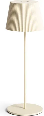 Produktbild von LED-Tischlampe 1.2W Tragbar Aussen Aluminium mit wiederaufladbarem USB-Akku Willox Beige