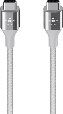 Produktbild von Belkin USB-C/USB-C Kabel 1.2m, silber