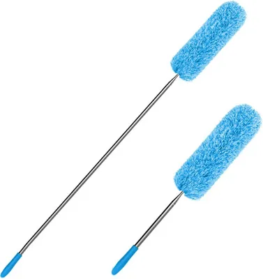 Produktbild von Mikrofaser Teleskop-Staubbürste für schwer zugängliche Stellen 35-83 cm