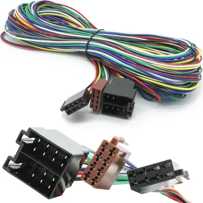 Produktbild von 5 m Verlängerung Auto Radio Adapter Kabel ISO Buchse auf ISO Stecker Universal