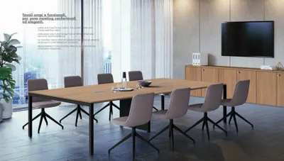 Image de Table de conférence Table de réunion Meuble de bureau Table de travail Bureau