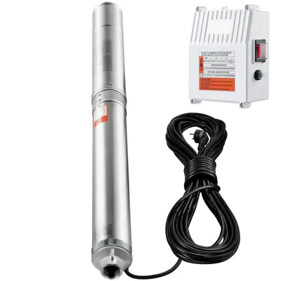 Immagine prodotto di Pompa sommergibile per pozzi profondi SucceBuy 1500 W - Portata 9,8 m³/h, prevalenza 108 m, acciaio inox - Soluzione efficiente per l'approvvigionamento idrico