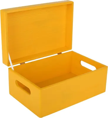 Obrázok produktu pre Drevená úložná krabica – 30 x 20 x 14 cm (+/- 1 cm)