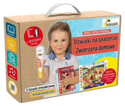 Obrázok produktu pre Mówiąca książka interaktywna Widzę, słyszę...