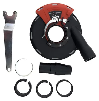Produktbild von PRODIAMANT Absaughaube für Diamantschleiftöpfe 125mm für Winkelschleifer (auch