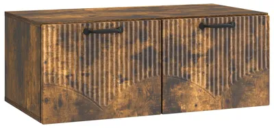 Obrázek produktu pro vidaXL Nástěnná skříňka na televizi, kouřový dub, 78,5 x 41 x 30 cm
