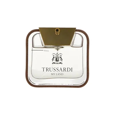 Zdjęcie produktu dla Trussardi My Land, Mężczyźni, Zima, 50 ml, Butelka jednorazowa, Bergamotka, Lawenda, Skóra, Mandarynka, Drewniany