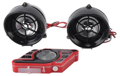 Obrázek produktu pro Motocyklový Bluetooth reproduktor s alarmem proti krádeži, funkcí handsfree, hlasovou navigací a vodotěsným stereo systémem