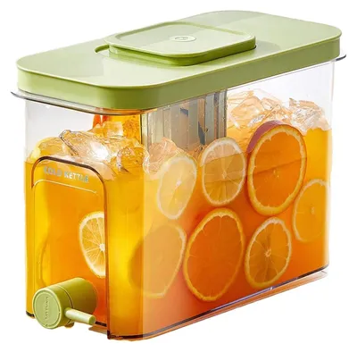 Image de Solidchoice - Distributeur de boissons pour réfrigérateur - Récipient à eau avec robinet