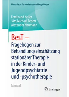 Obrázok produktu pre BesT - Fragebögen zur Behandlungseinschätzung stationärer Therapie in der Kinder- und Jugendpsychiatrie und -psychotherapie