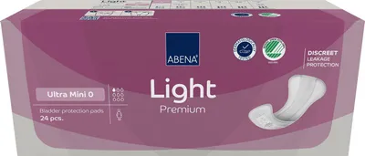 Image de ABENA Light Ultra Mini 0 - 1 paquet de 24 protections