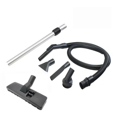 Obrázek produktu pro MisterVac kompatibilní s / náhradní sadou hadic (cca 2 metry) + flex hubice (cca 64 cm) + štěrbinová hubice + hubice na čalounění + kartáč na nábytek Fakir ##MODELL_name