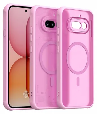 Produktbild von Magsafe Hülle für Nothing Phone 4A Schutzhülle Kratzfest Handyhülle Pink