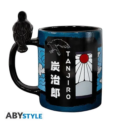 Zdjęcie produktu dla Kubek ceramiczny 3D Demon Slayer - Tanjiro (460 ml)