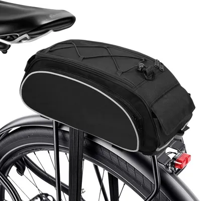 Produktbild von Fahrradtasche 10 l, 3-in-1, schwarz, für Fahrrad