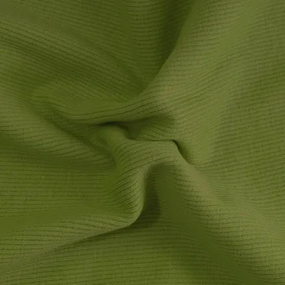 0,25m Bündchen-Stoff gerippt uni 5% Elastan 30/60cm breit Schlauchware Meterware Farbwahl olivgrün