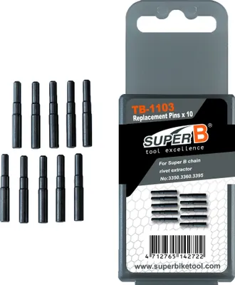 Produktbild von Super B Kettennieter Ersatzpins TB-1103 Ersatzstifte für Kettennietdrücker