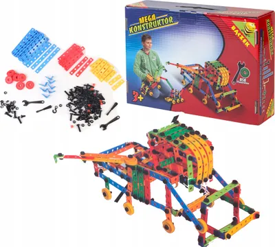 Zdjęcie produktu dla Baczek MK 0104, Zestaw do budowania, 458 szt., 1,72 kg