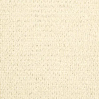 Image de Bâche de protection solaire rectangulaire - 2,5 x 3 m - Crème - 160 g/m² HDPE - Protection UV à 90 % - Respirante et imperméable - Pour balcon, jardin et terrasse